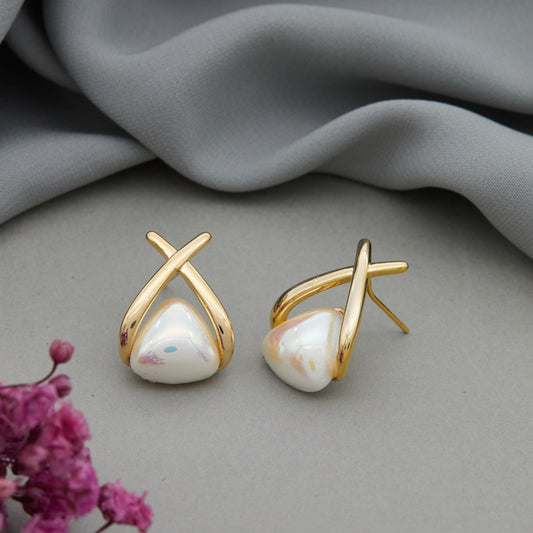 Floral Gemstone Earrings Intricate & Elegant Body Jewelry