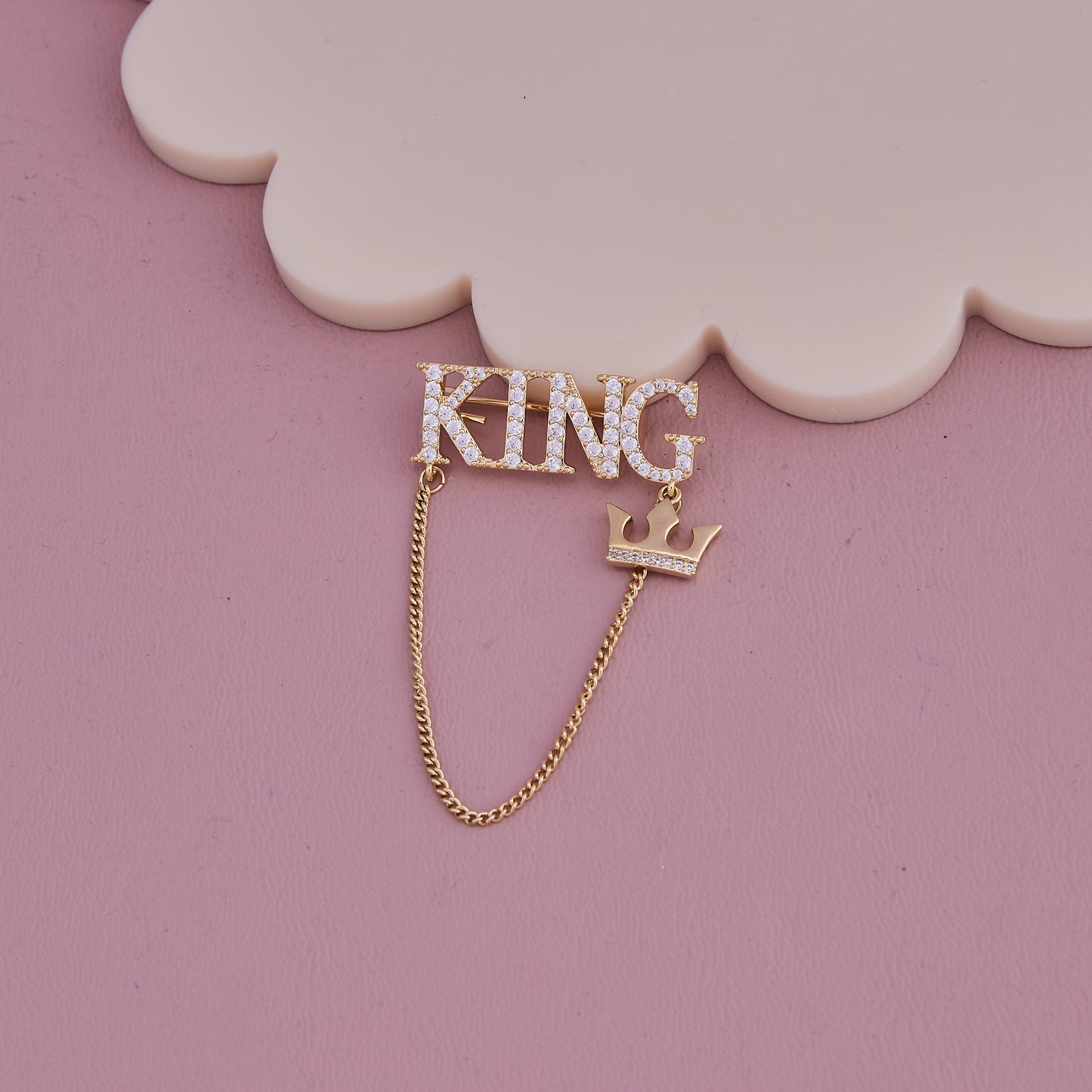 King Crown Brooch