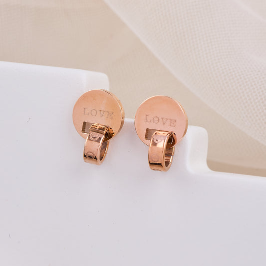 Circle of Love Earrings