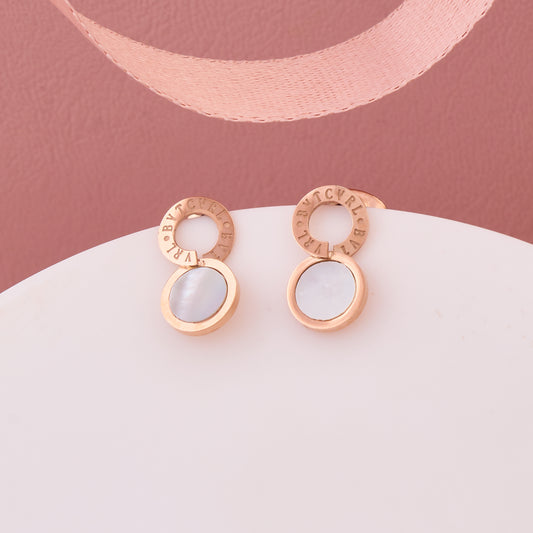 Mother of Pearl Drop Studs