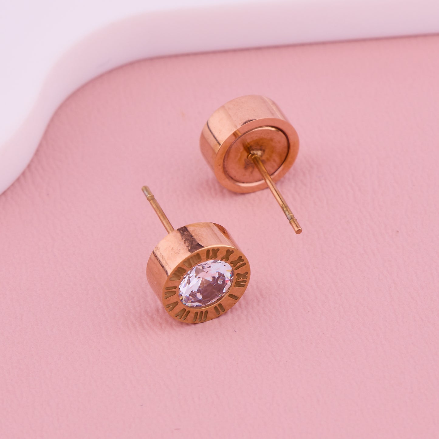 Timeless Roman Sparkle Studs