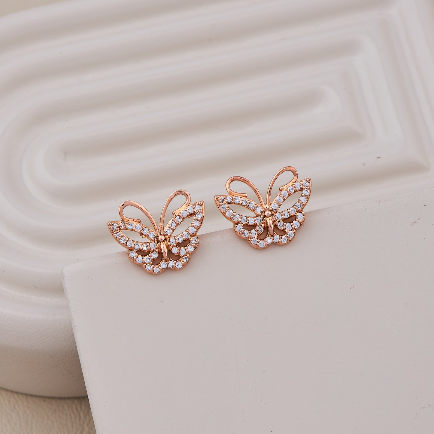 Butterfly Stud Earrings