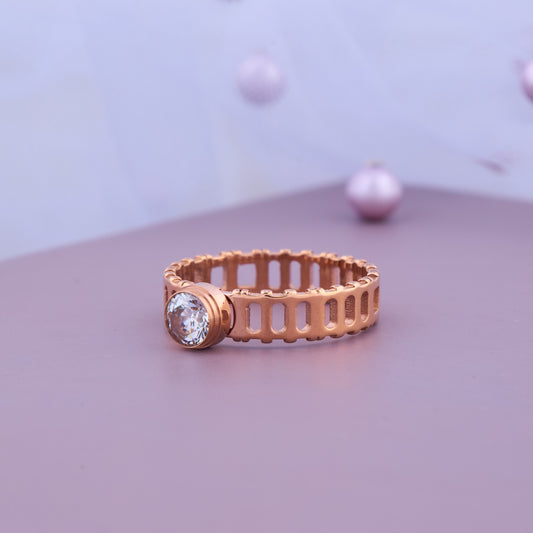 Crystal Band Ring