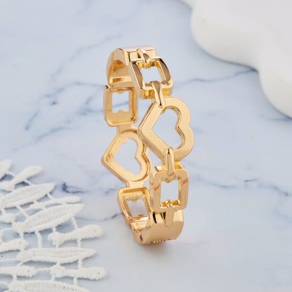 HeartGlow Cut-Out Bracelet