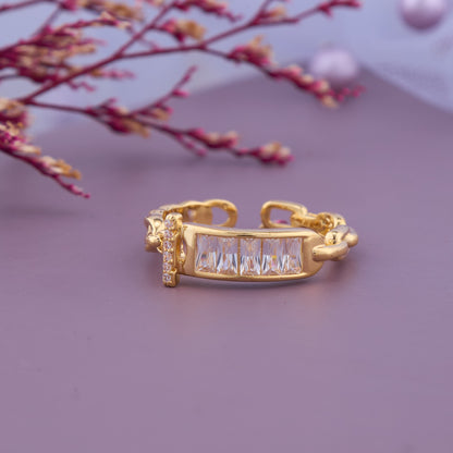Golden Chain Ring