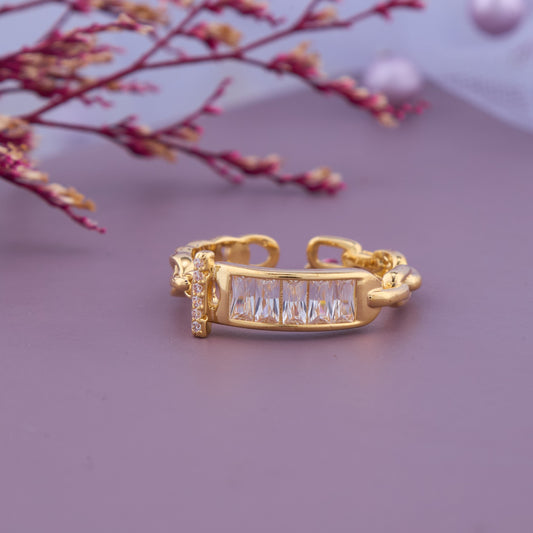 Golden Chain Ring