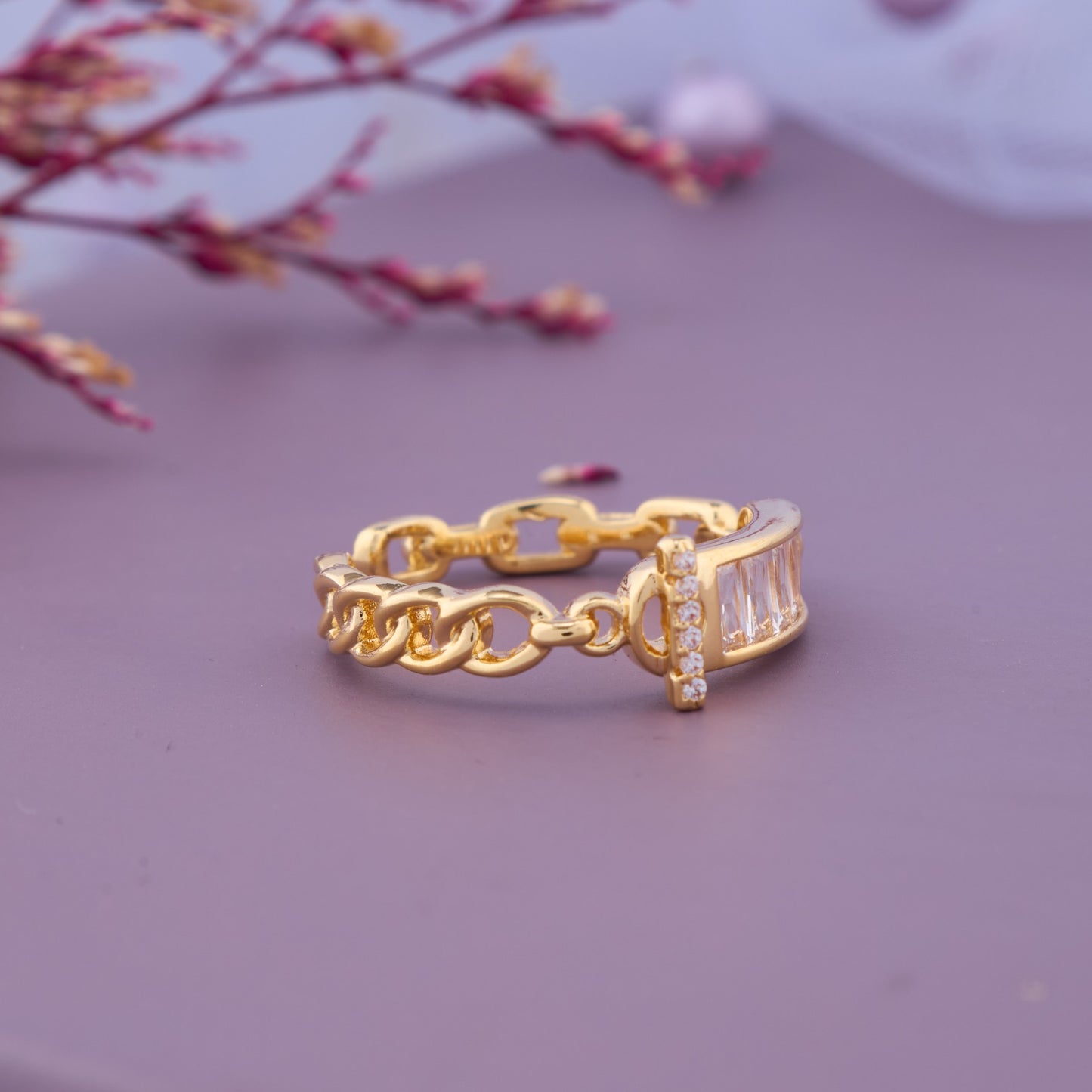 Golden Chain Ring
