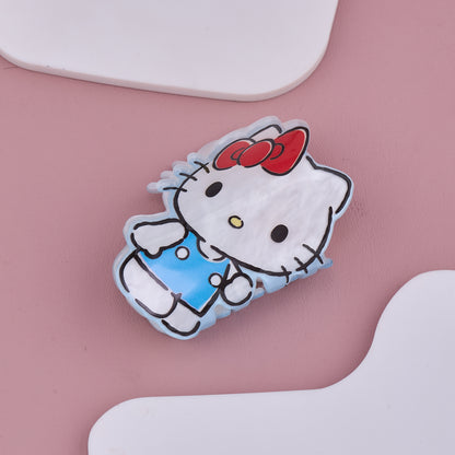 Hello Kitty Hair Claw Clip Blue Dress Design