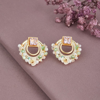 Floral Earrings Nature-Inspired Artistic Jewelry