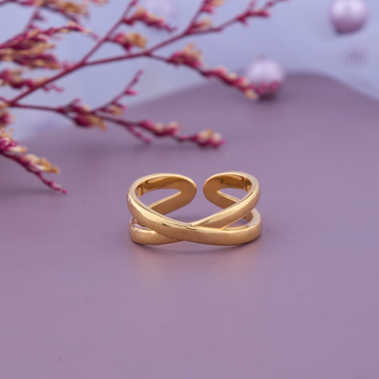 Infinity Gold Ring