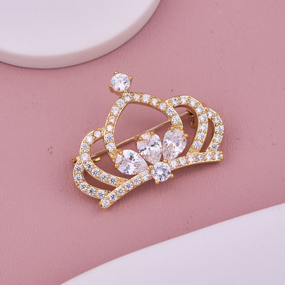 Royal Crown Brooch