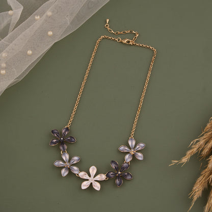 Floral Necklace Nature-Inspired Jewelry