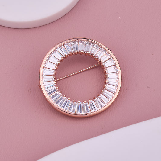 Elegant Circle Brooch