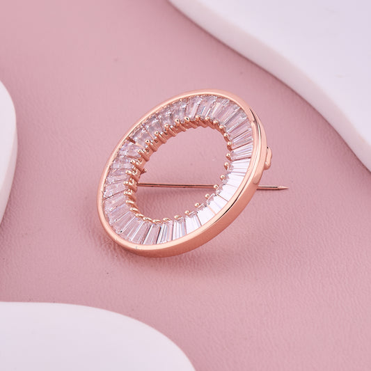 Elegant Circle Brooch