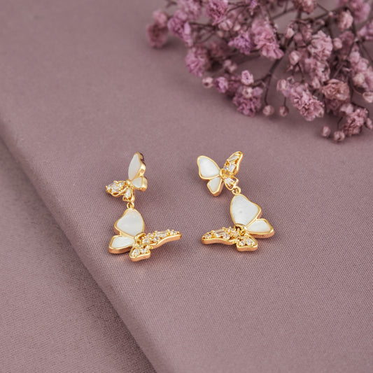 Elegant Earrings Stylish Floral-Inspired Jewelry