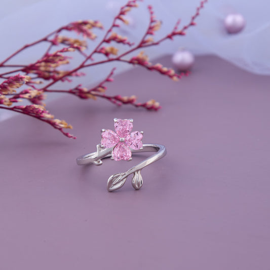 Pink Blossom Ring