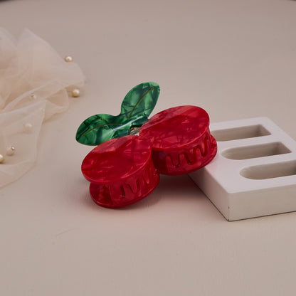 Cherry Design Hair Claw Clip