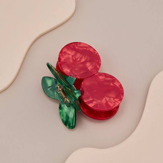 Cherry Design Hair Claw Clip