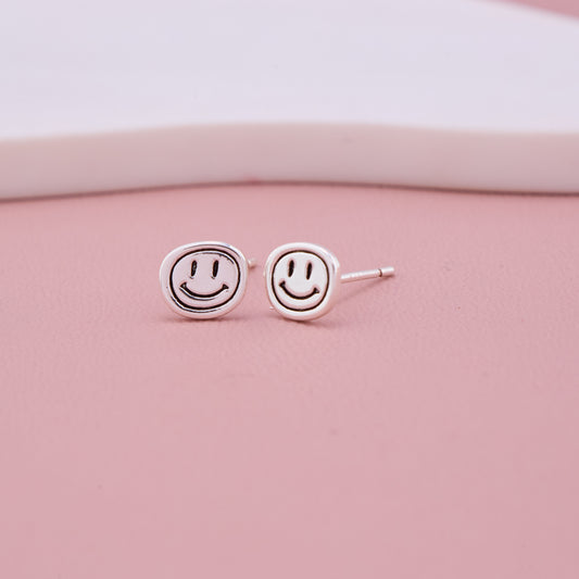 Smiley Face Stud Earrings