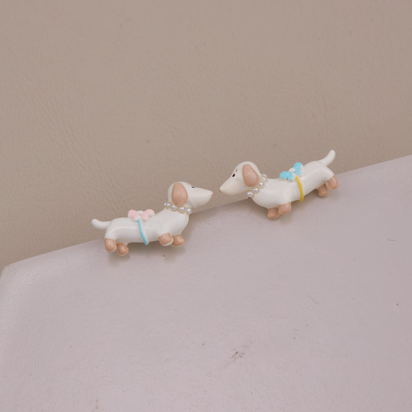 Dachshund Dog Stud Earrings