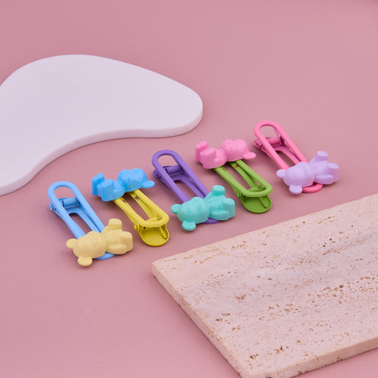 Elephant Baby Hair Clips