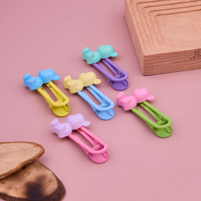 Elephant Baby Hair Clips