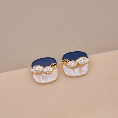 Midnight Cloud Duo Earrings