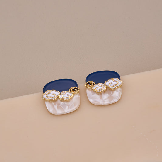 Midnight Cloud Duo Earrings