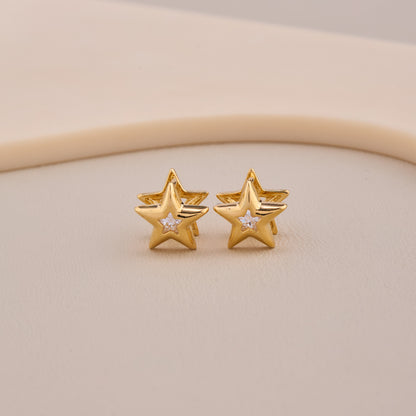 Moon & Star Harmony Earrings
