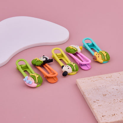Cartoon Baby Hair Clips
