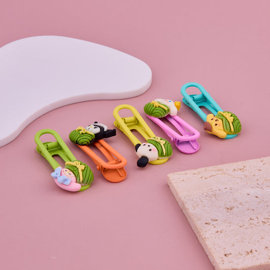 Cartoon Baby Hair Clips
