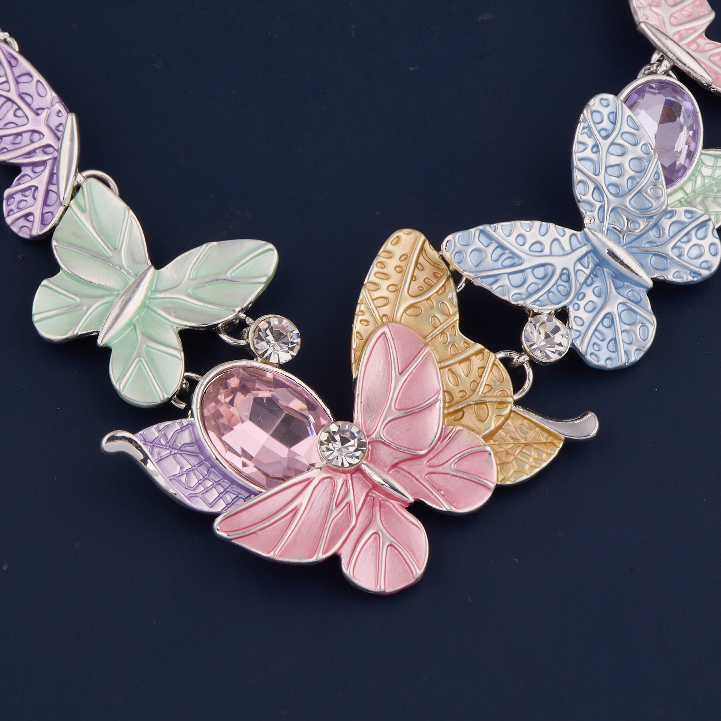 Elegant Butterfly Necklace with Delicate Details