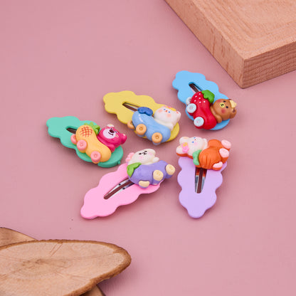 Cartoon Car Hair Clips