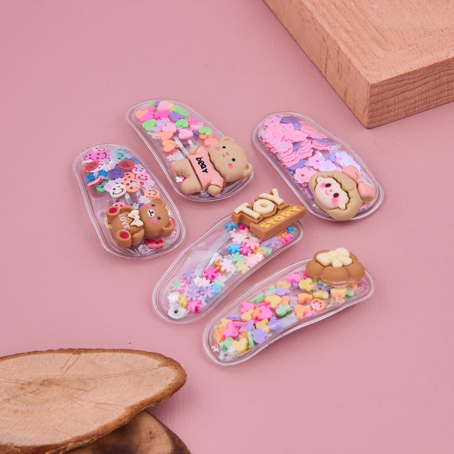 Toy Story Glitter Clips