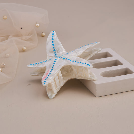 Starfish Design Hair Claw Clip