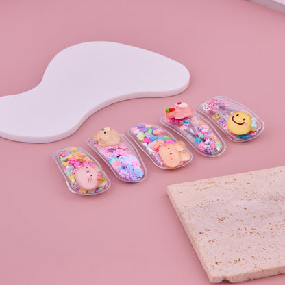 Sweet Animal Glitter Clips