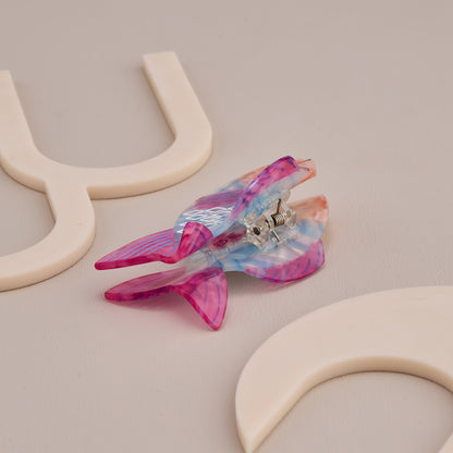 Colorful Fish Design Hair Claw Clip