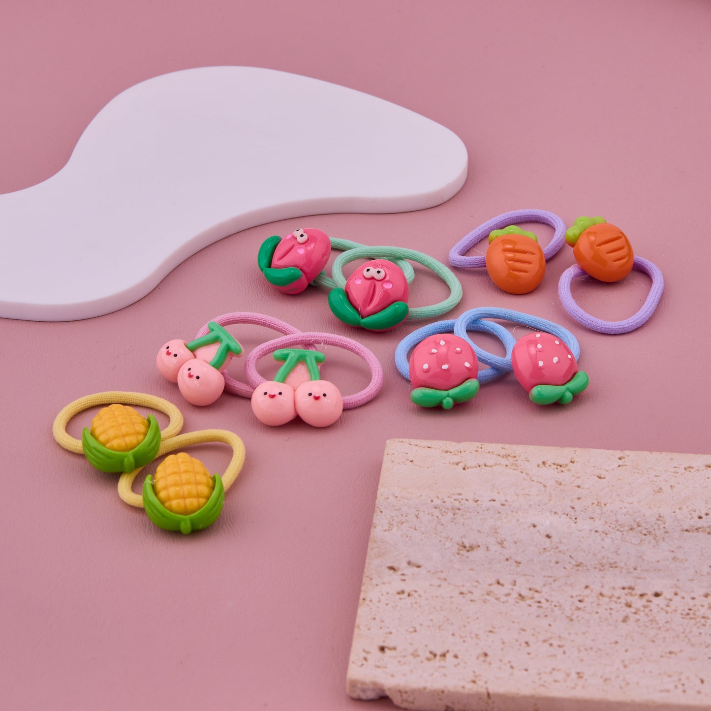 Fruity Fun Hair Ties