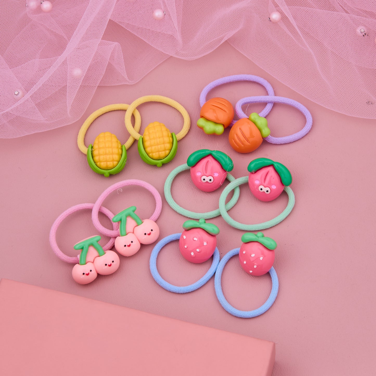 Fruity Fun Hair Ties