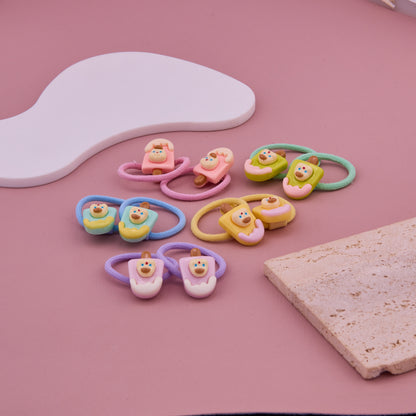 Cute Bear Hair Ties