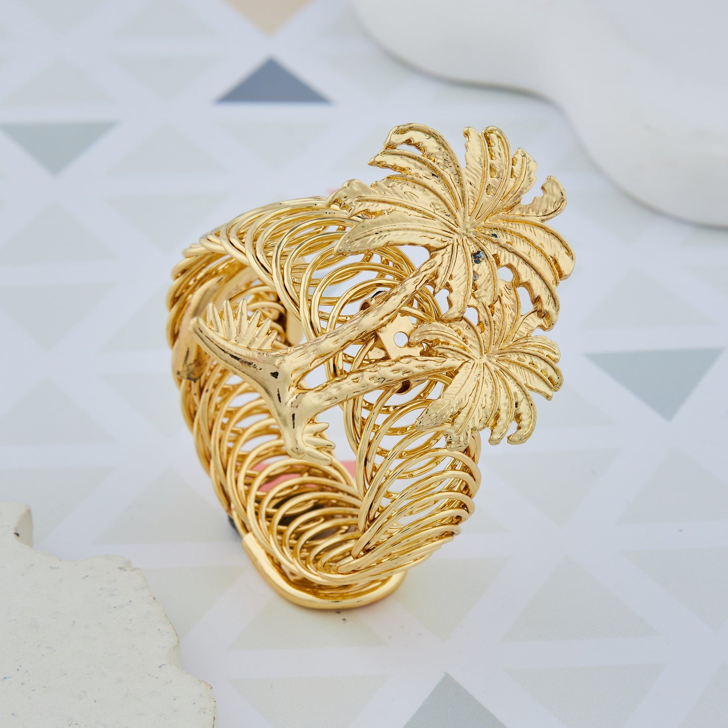 Tropical Glow Palm Bracelet