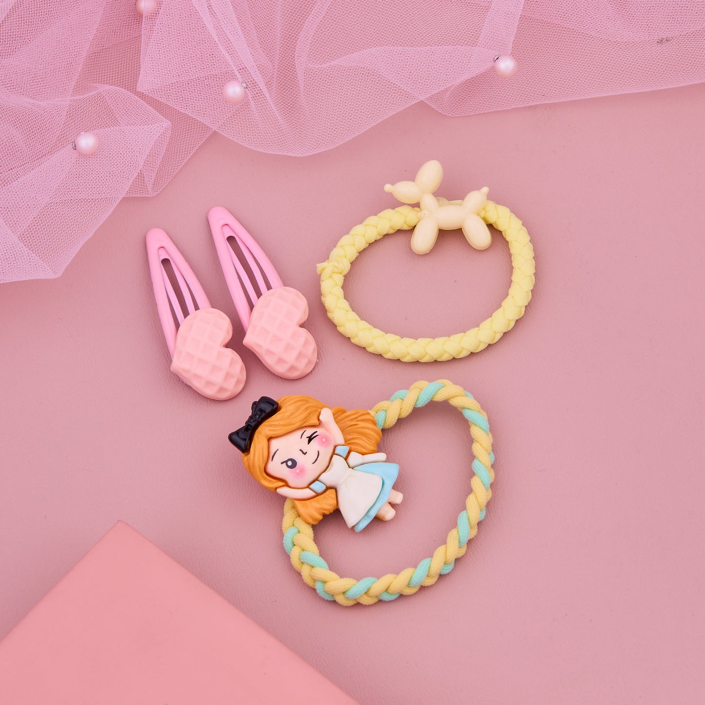 Cartoon Princess Hair Set