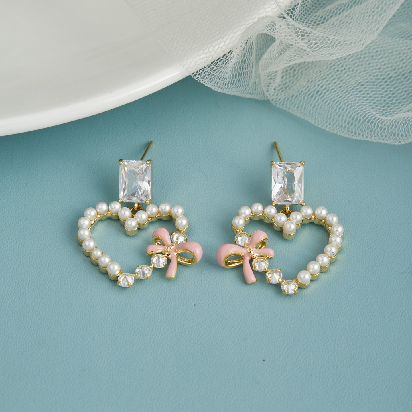 Pearl and Crystal Sophistication Earrings