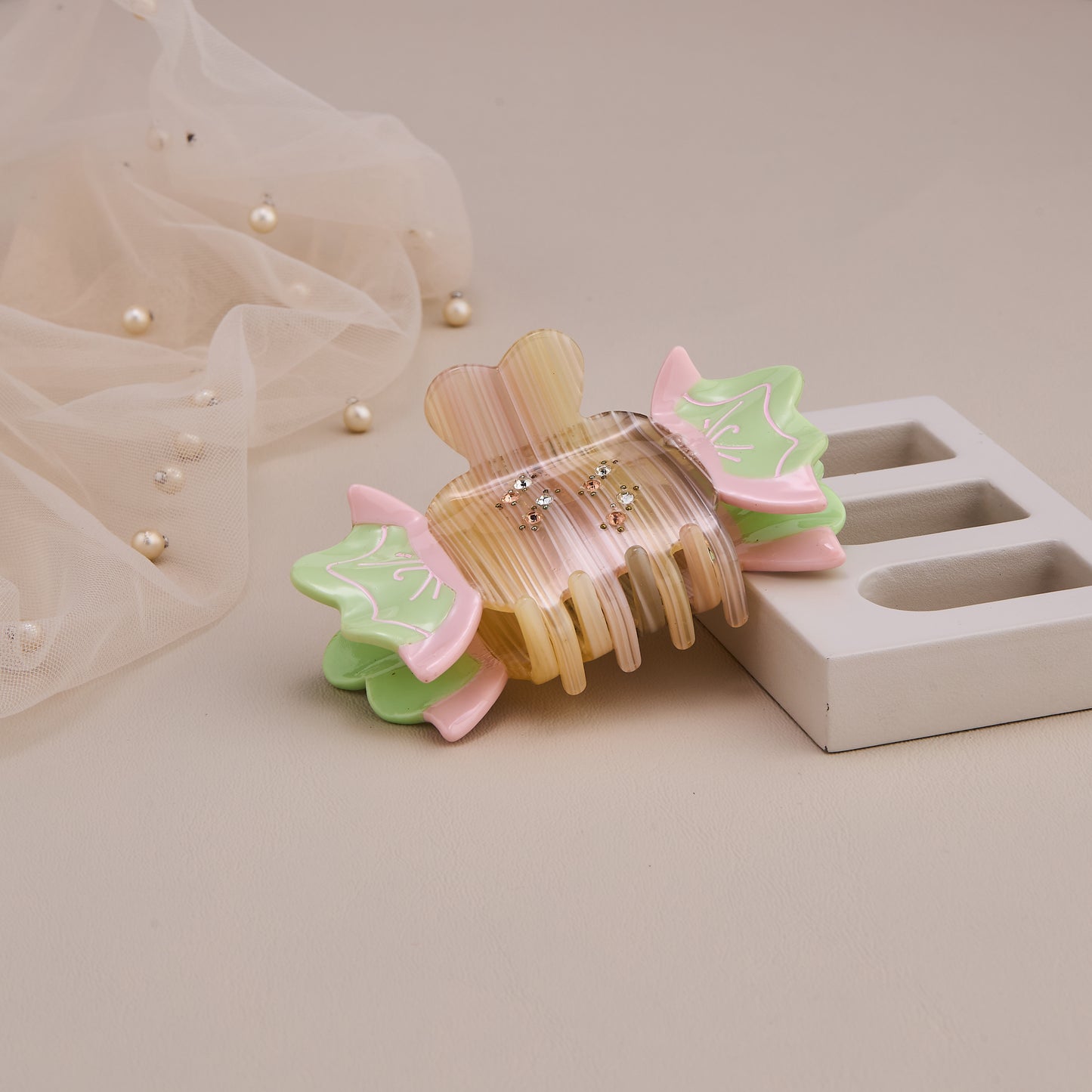 Candy Design Pastel Hair Claw Clip