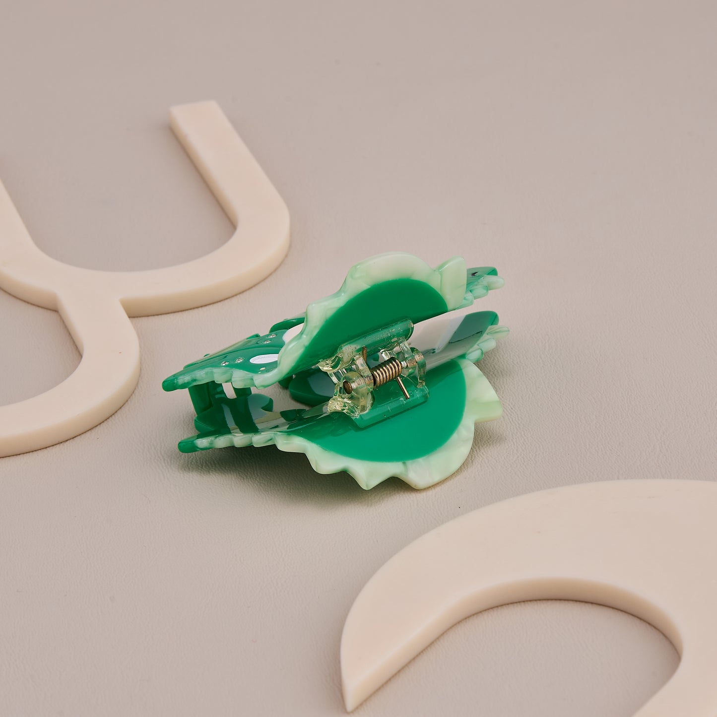 Cute Green Crocodile Hair Claw Clip