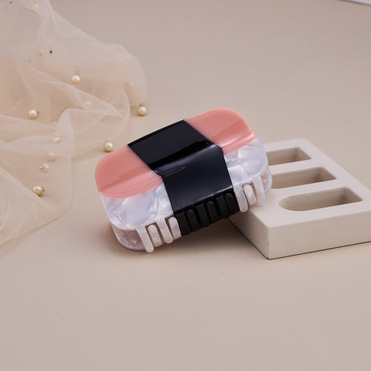 Trendy Sushi-Inspired Hair Claw Clip