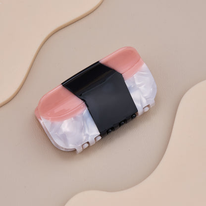 Trendy Sushi-Inspired Hair Claw Clip