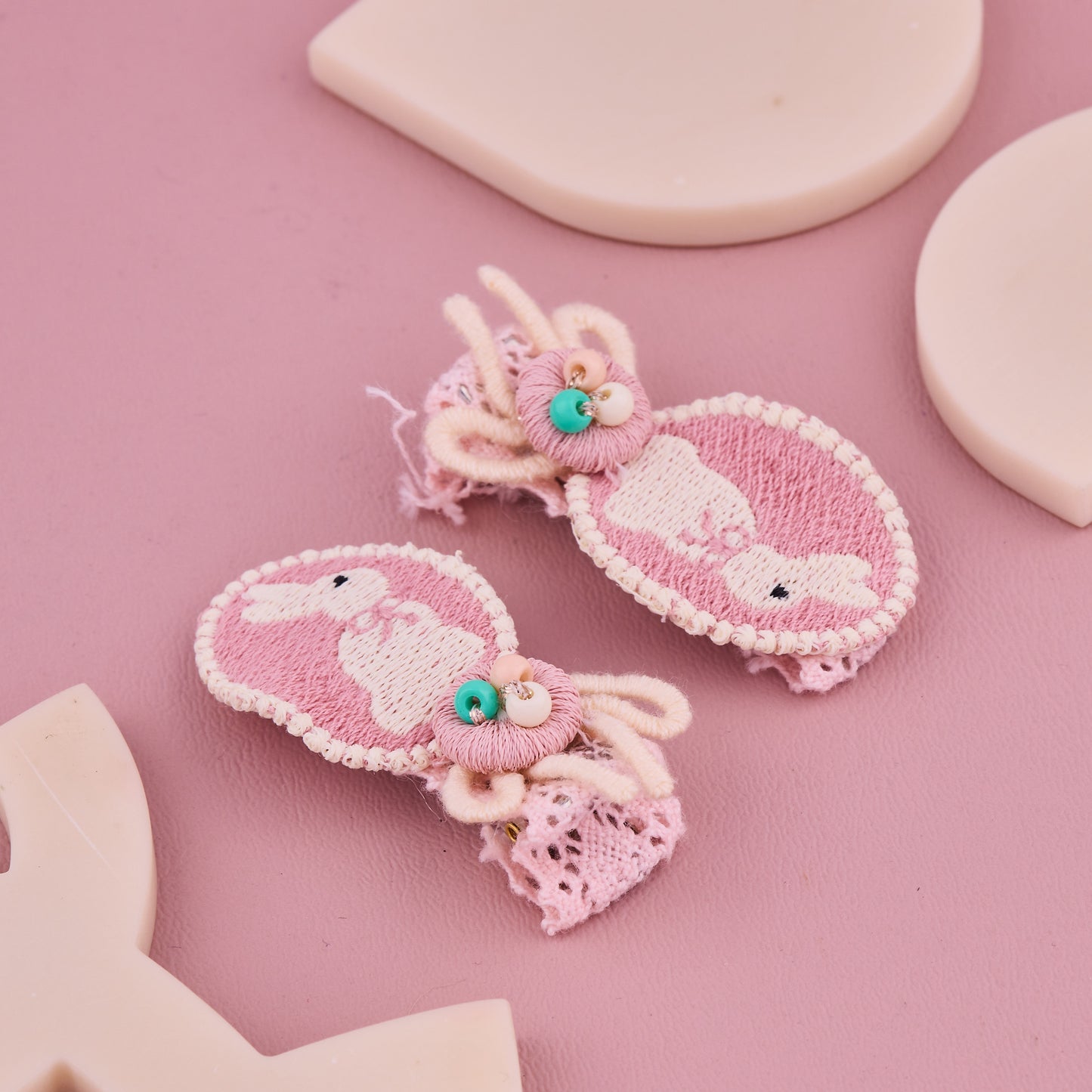 Handmade Bunny Hair Pin