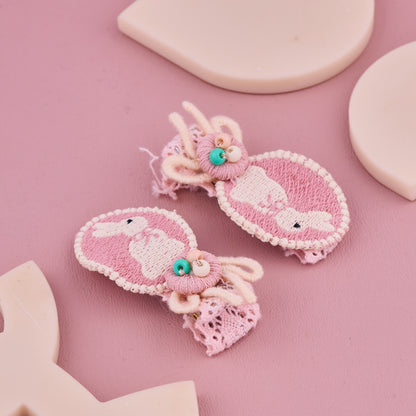 Handmade Bunny Hair Pin