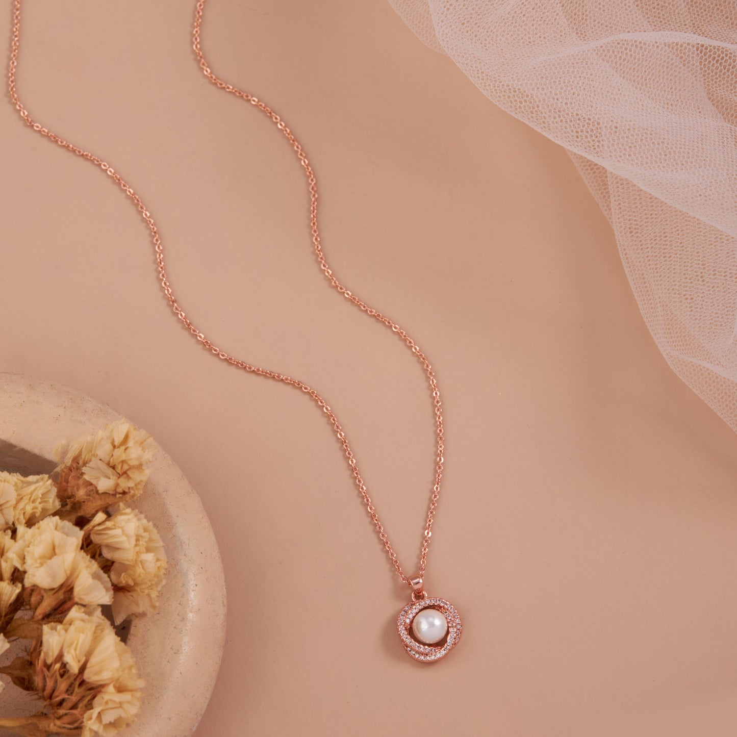 Floral-Inspired Elegance Necklace for Timeless Charm